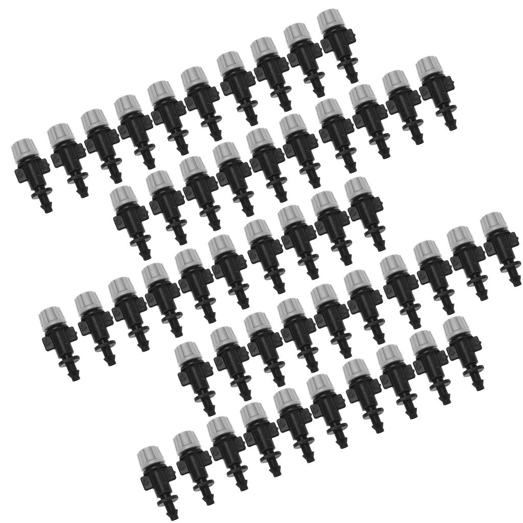50pcs Set Misting Nozzles Sprinkler Head Atomizer for Garden Drip Irrigation System