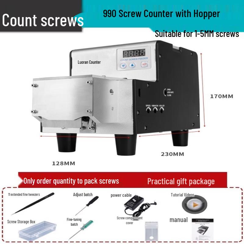 

SHEYUE Automatic Screw Feeding Machine CN plug (adapter included)