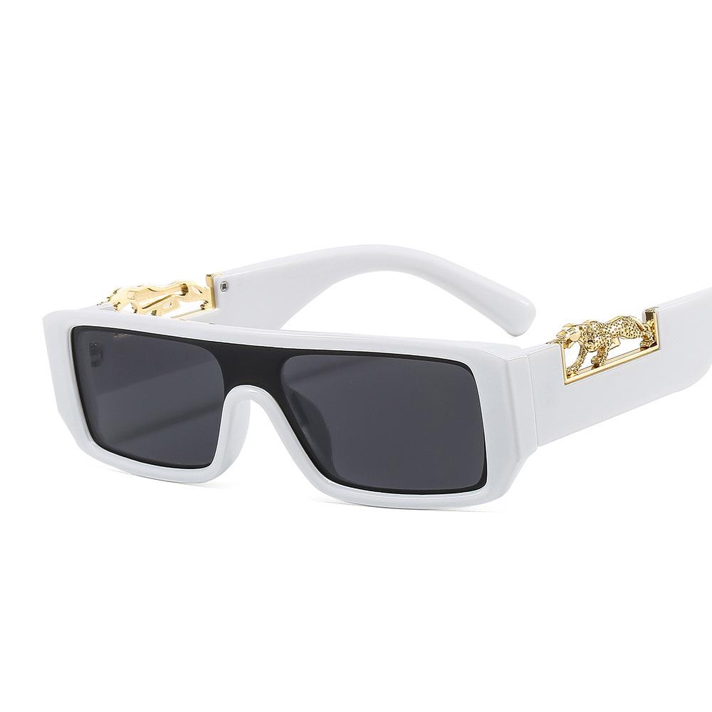 

Luxury Leopard Sunglasses for Men and Women Square Fashion Leo Designer Unisex Shades MERCELYN