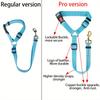 1pc Pet Car Belt, Dog Cat Car Leash, Retractable Backseat Pet Tether, Keep Your Dogr! Dog Outing Dog Stuff