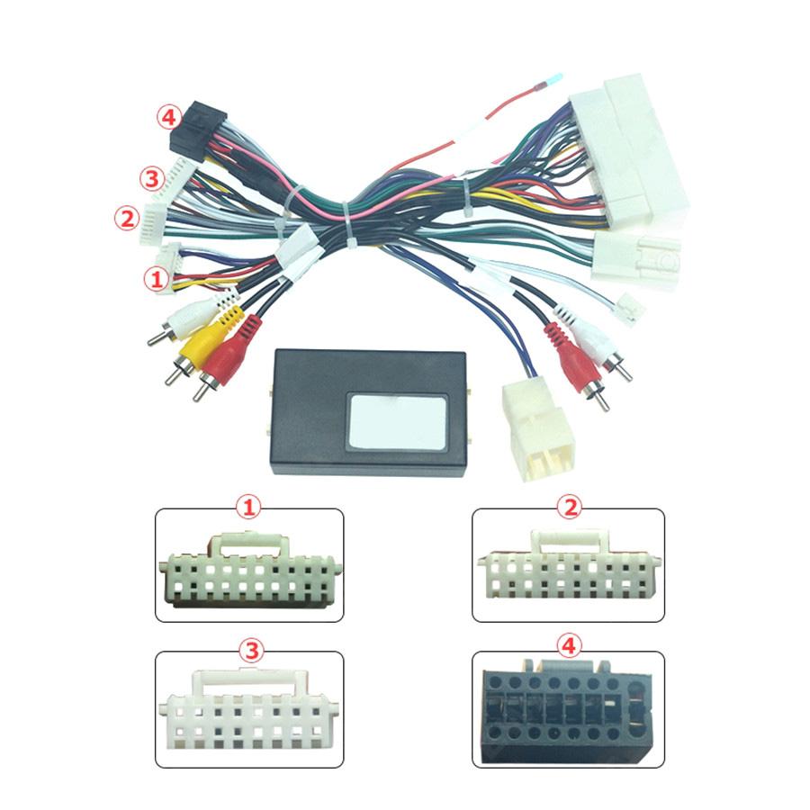 For Hyundai Mistra Elantra KIA Sorento K3 Android 16PIN Wiring Harness W/ Canbus