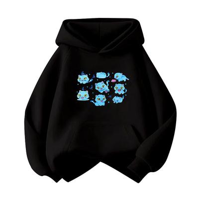 Kids Girls Kpop Rumi Zoey Mira Print Long Sleeves Hoodies 