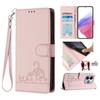 For Xiaomi Redmi Note 14 5G Case with Strap RFID Blocking Leather Wallet Phone Cover Cat Mouse Pattern