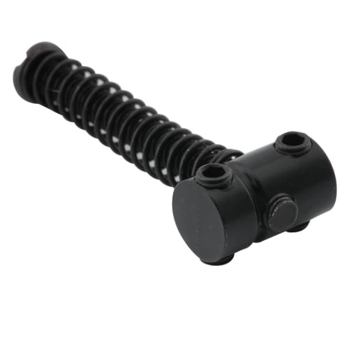 Musiclily Pro 10.8mm Small Barrel Steel Telecaster Saddles for Fender Squier Telecaster Electric Guitars, Black (Set of 6)