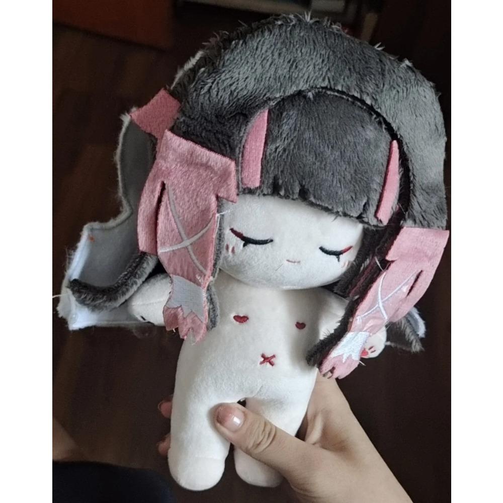 20cm Columbina Plushies Genshin Impact Columbina Stuffed Toys Doll Cotton Doll Cute Dress Up Plush Decoration Figures Gifts