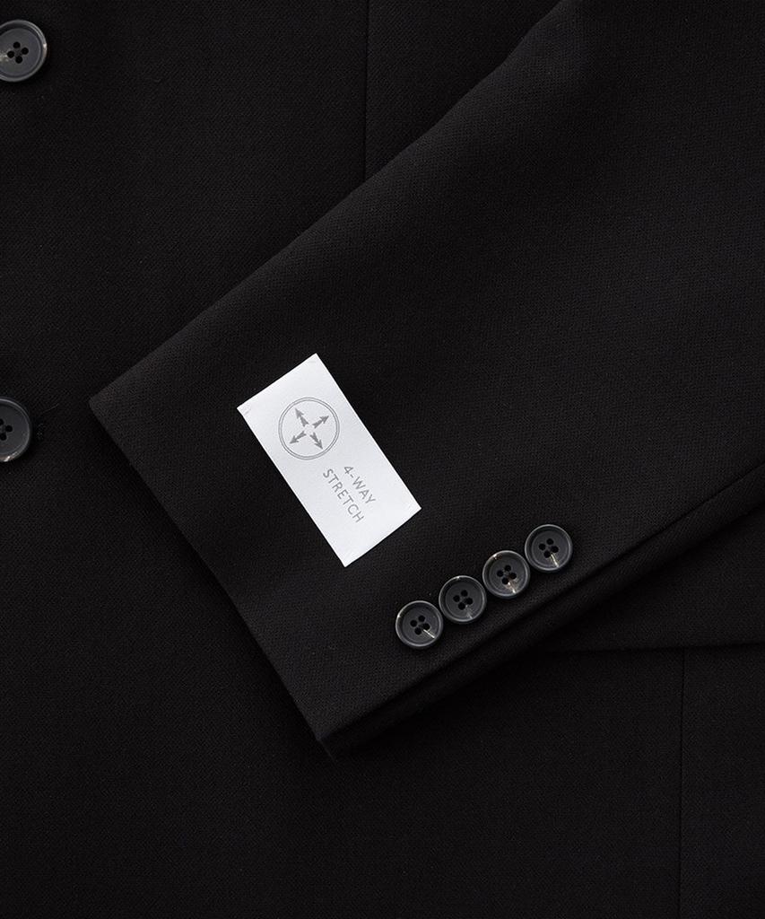 STCO 4Way Stretch Essential Setup Blazer_Black (Oversized)_Sejuz51Osb