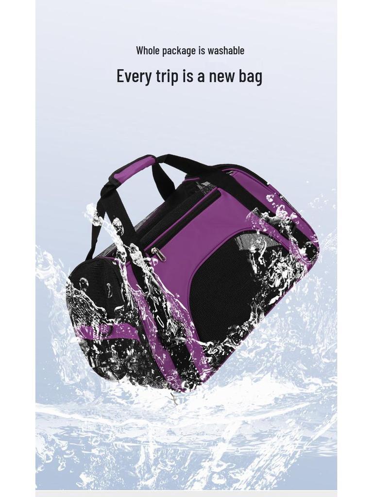 Breathable Multifunctional Cat Travel Bag - Airline Approved