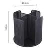 360 Rotation Paper Coffee Cup Organizer 4 Compartment Multiuse Drinks Tea Cup