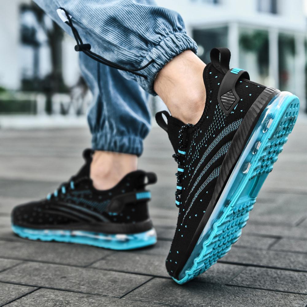 Onemix New Running Shoes Men Air Cushion Sneakers Men Outdoor Sport Shoes Walking Shoes Men Jogging Shoes Large Size 39-48