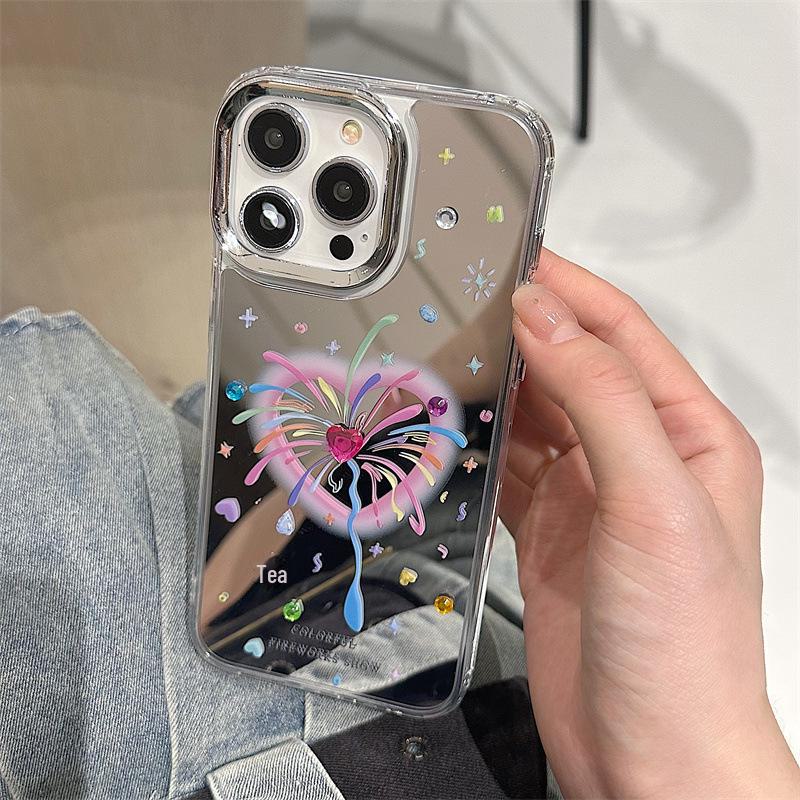 Zhitai iPhone 16 Pro Max Case: Diamond Decor, Mirror Design, Fits Apple 15 Pro & 14 Pro