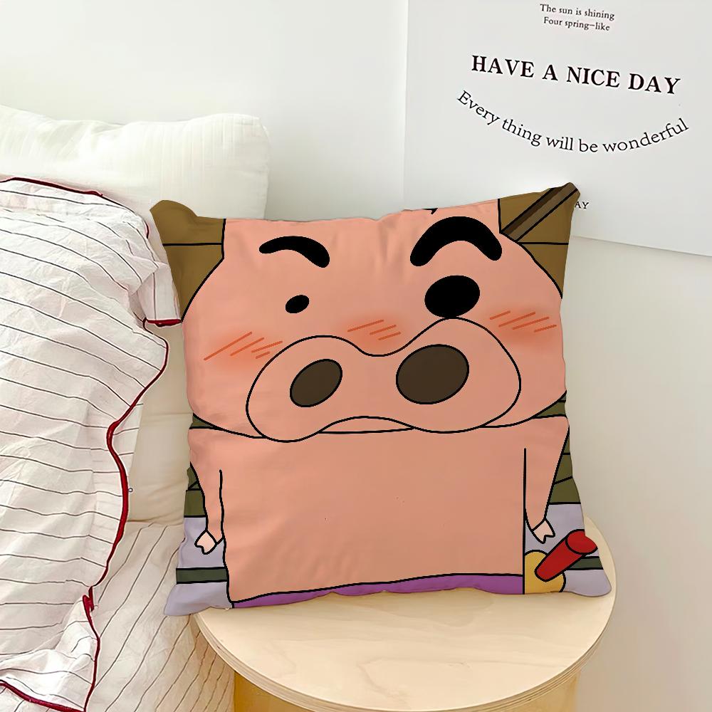 Art Cute Funny b-Buriburizaemon Cushion Cover Comfortable Soft Pillow Case for Sofa Living Room Home Decor Protective Covers
