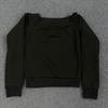 Y2K women's one neck fashionable and simple temperament dark gothic waist cinched top