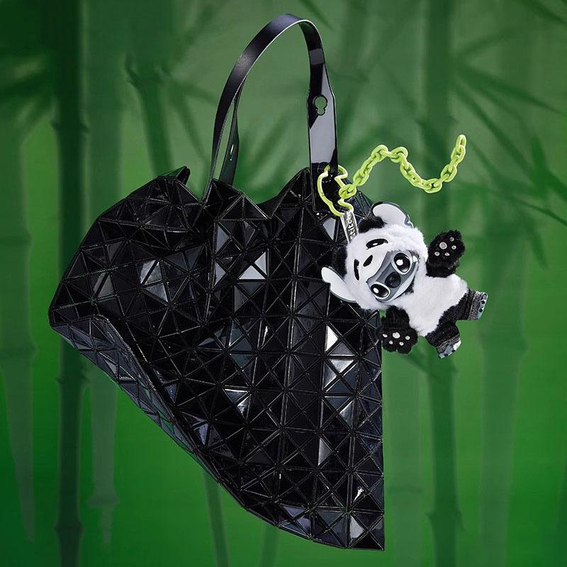 Christmas Gift Plush Panda Keychain Backpack Accessory - GenZ Street Series Vinyl Toy Holiday Decorations Cute Keychain