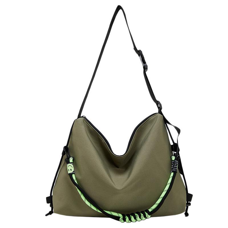 Simple shoulder bag New versatile nylon bag Summer large-capacity leisure commuter tote bag Women's bag