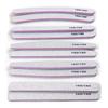 25Pcs/Lot Grey Sandpaper Nail File 100/180 Double Sided Buffer Block Polisher Pedicure Manicure Nail Art Files Nails Accesorios