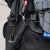 Tactical Anti-lost Magnetic Buckle Elastic Rope Multifunction Quick-release Anti-cutting Steel Wire Lanyard Backpack Accessories