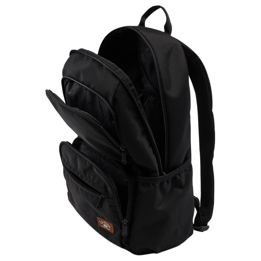 New LiNing Sports Life Collection Polyester Students Backpack Unisex Black ABSV393-1
