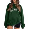 Women's Fashionable And Casual Long Sleeve Round Neck Printed Sweatshirt