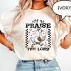 Comfort Colors® Of To Praise The Lord T-Shirt, Funny Duck Shirt, Christian Duck Shirt, Bible Study Shirt