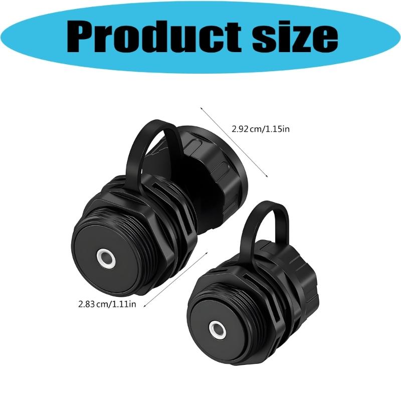 IP68 Waterproof 3.5mm Auxiliary Panel Mount Socket 3.5mm TRS Threaded Connector With Protective Cap For Harsh Environment