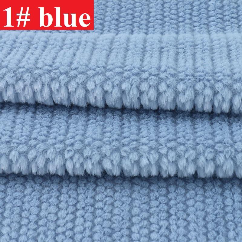 Fabric Faux Fur Imitation Rabbit Plush Flannel Clothing Shoe Hat Home Textiles Hug Pillow 100% Polyester for Costumes Rugs Craft