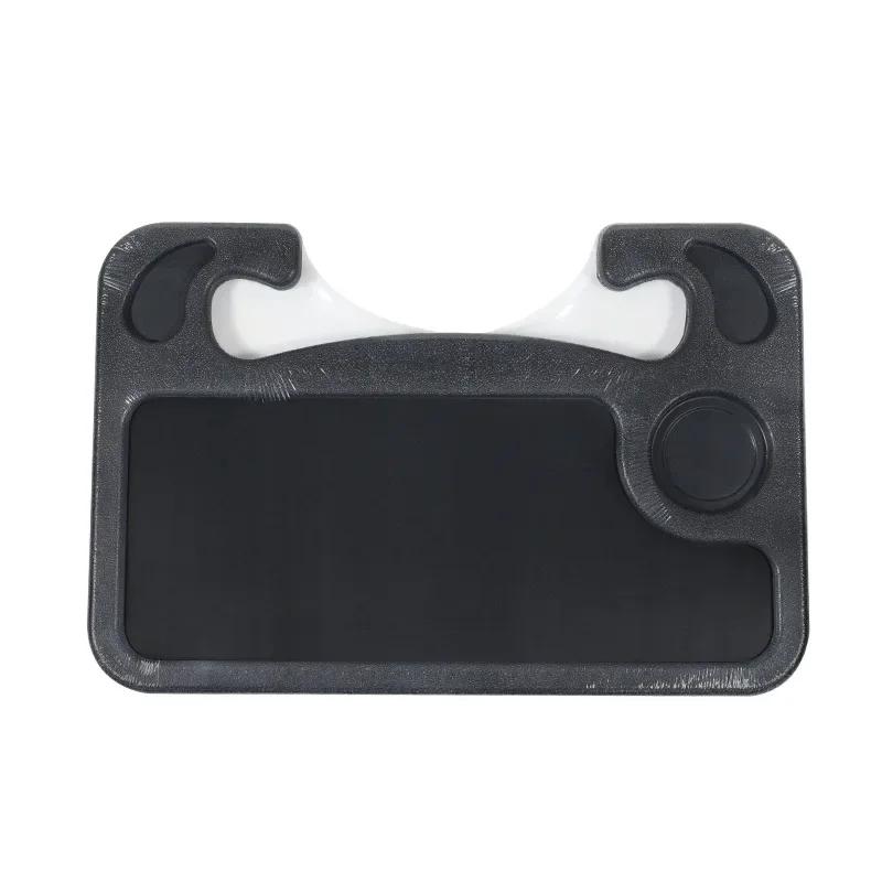 New Car Universal Laptop Stand Food And Beverage Stand Desk Steering Wheel Tray Table Stand Auto Interior Accessories Storage