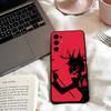 A-Alastor  H-Hazbin H-Hotel   Phone Case For Samsung S25,S24,S21,S22,S23,S30,Ultra,S20,Plus,Fe,Lite,Note,10,Black Cover