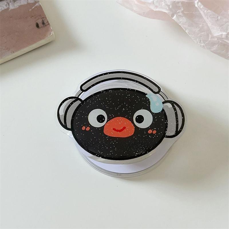 

Korean Cute Cartoon penguin Magnetic Holder Grip Tok Griptok Phone Stand Holder Support For iPhone For Pad Magsafe Smart Tok