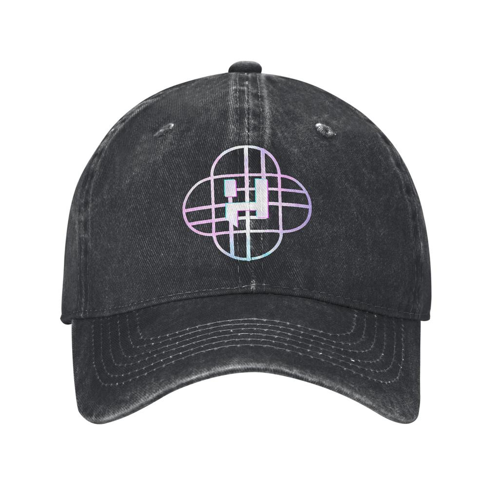 Unisex Women KPop Demon Hunters Huntrix Blue Tiger Derpy Cap Merch Baseball Cap Casual Trucker Hat Adjustable
