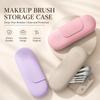 Waterproof Makeup Brush Holder Silicone Cosmetic Brush Storage Bag  Travel Beauty Tool Storage