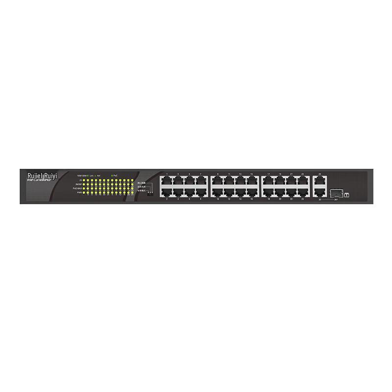Ruijie RG-ES126S-LP V2 24-Port 10/100Mbps PoE Switch