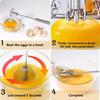 Semi Automatic Mixer Whisk Egg Beater Stainless Steel Manual Hand Mixer Self-Turning Cream Utensils Kitchen Mixer Egg ToolsMakeup