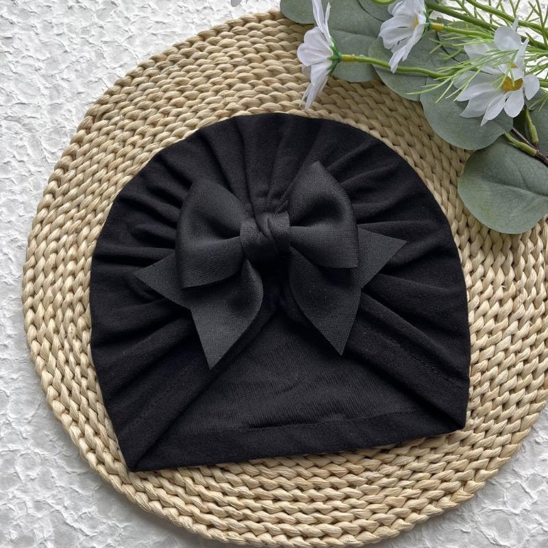 New Baby Hat, Baby Cute and Comfortable Bow Pullover Hat, Thin Breathable Baby Fetal Hat