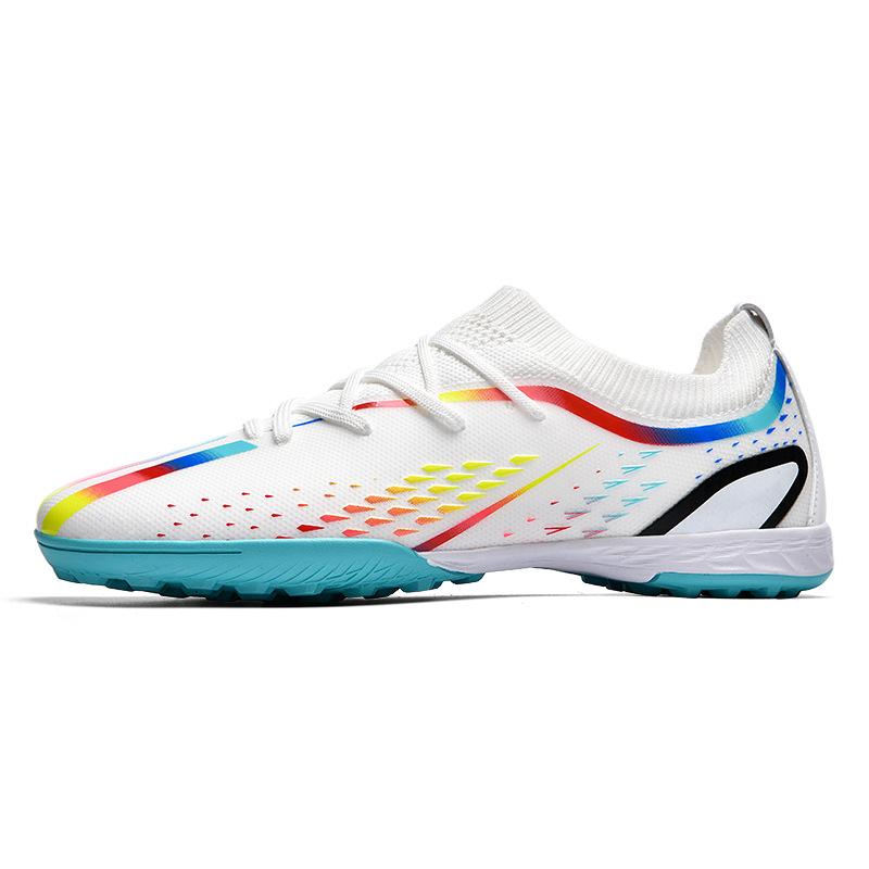 Football shoes men's and women's long broken nail sneakers youth student game sneakers