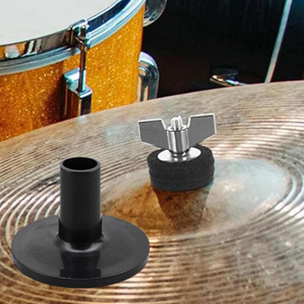 20Pcs/Set Drum Set Cymbals Holder Plastic Flange Connect Stand Rustproof Cymbals Sleeves Percussion Instrument Accessories