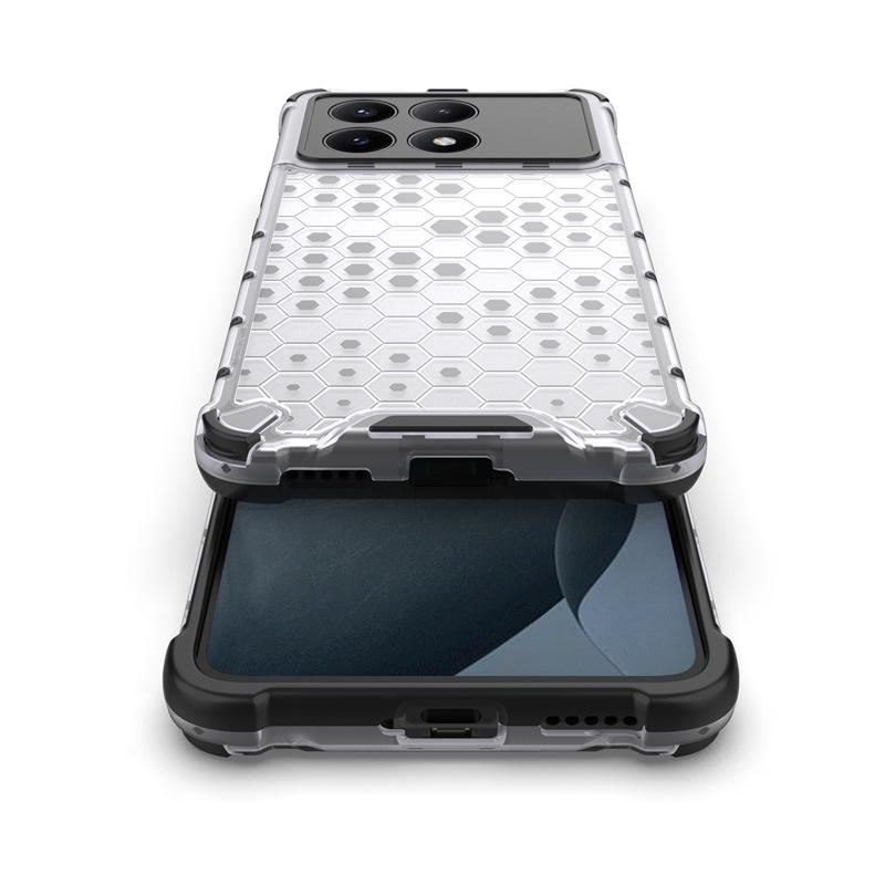 For Xiaomi Poco X6 Pro 5G Case Luxury Transparent Shockproof Armor Cases For PocoPhone X6Pro PocoX6 Pro Poko X 6Pro Back Cover
