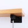 With Screws Hidden Shelf Support Heavy Duty Hanging Wall Bracket DIY Shelf Board  Home Storage