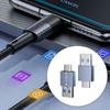 2 Stück tragbarer Typ-C-zu-USB-3.1-Konverter, Stecker auf Stecker, mit doppelter Funktionalität für Smartphones und Laptops
