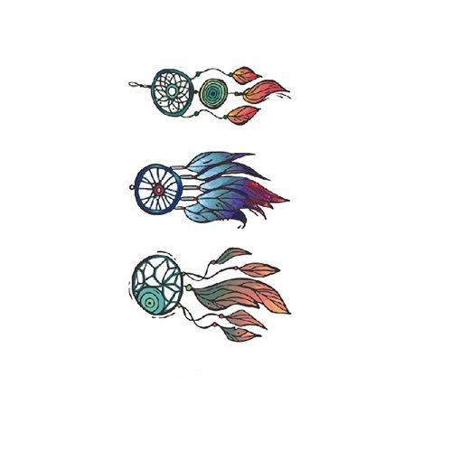 Small Fresh Tattoo Sticker Cute Swallow Fairy Fox Rose Sexy Waterproof Tattoo Sticker Female Suit Sticker