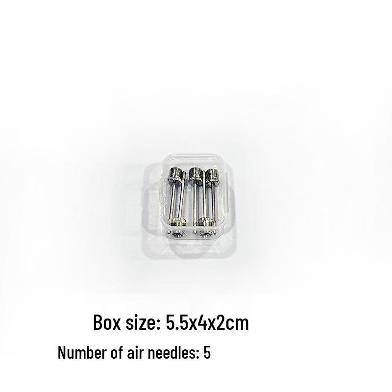 Portable Air Pump with Stainless Steel Needle for Balls & Balloons