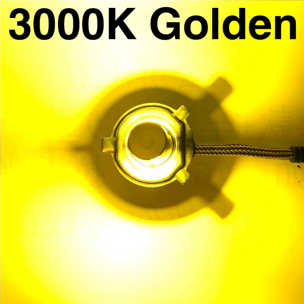 2x H7 LED H11 H4 Hi/Lo H1 H3 H8 HB1 HB3 HB4 HB5 HIR2 H13 H27 9005 9006 Car Headlight Bulbs 3000K 6000K 8000K COB C6 Car Lights