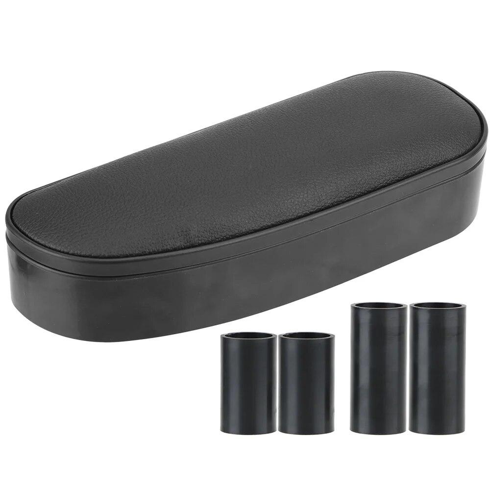 Auto Decorations Adjustable Height Self-adhesive Anti-fatigue Car Armrest Box Storage Case Anti Slip Mat Hand Elbow Support