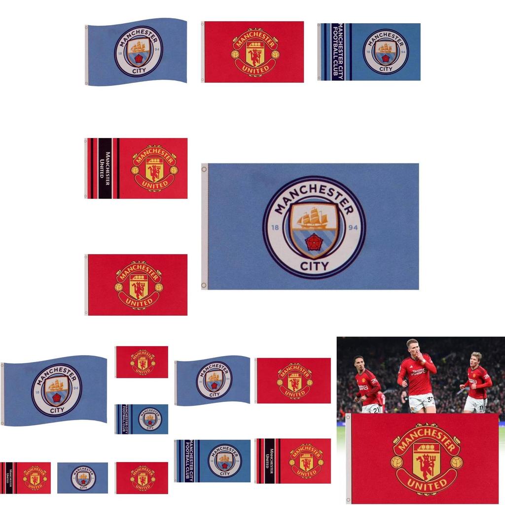 Drapeau Vibrant de Manchester United 90x150cm Pour les Fans Parfait Pour Chaque Occasion