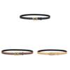 Genuine Leather Womens Belt Summer Vintage Fashion Waistband With Oval Buckle For Outdoor Wear
