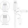 USB-C To Lightning Cable for iPhone 14 - 14 Pro-14 Plus-14 Pro Max White 1 Meter