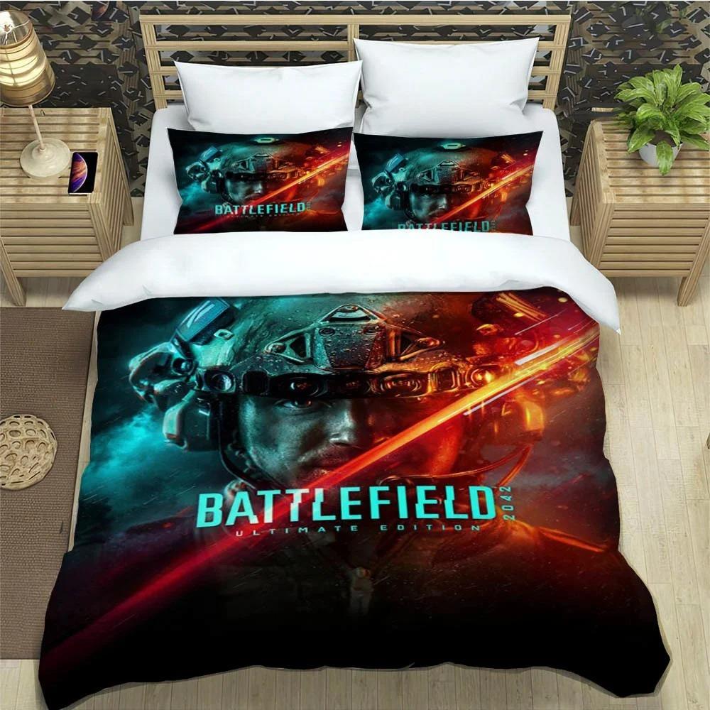 Game Battlefield 3d Pint Bedding Sets Exquisite Bed Supplies Set Duvet Cover Bed Comforter Set Bedding Set Luxury Birthday Gift