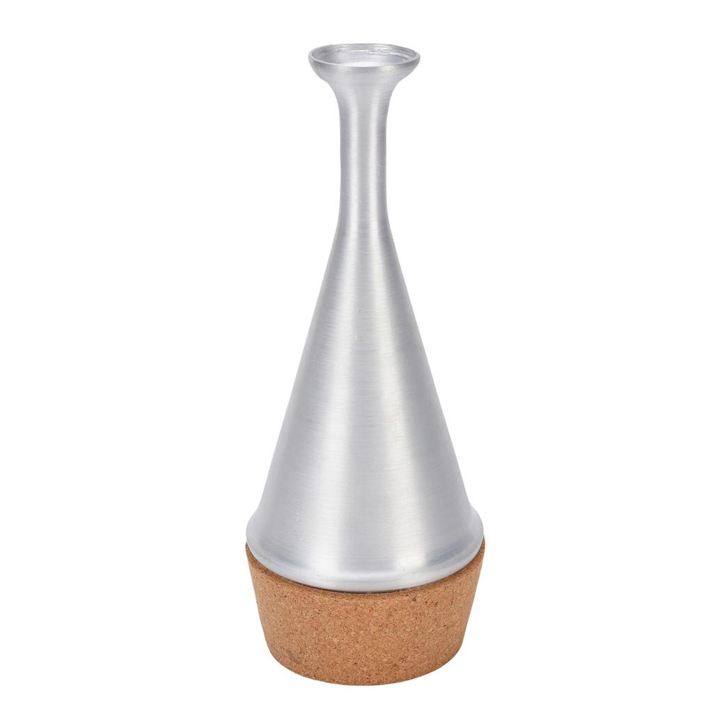 Jiawu Trumpet Mute, Lightweight Trumpet Practice Mute with No Interruption, Sound-Dampening Muffler with Aluminum Alloy Cork Strip, for Home