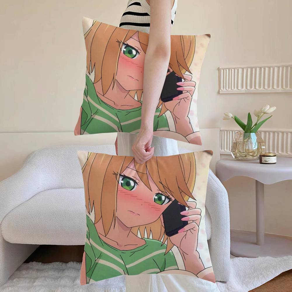 Love A-After World Domination Pillow Case Anti-dustmite Pillowcase Invisible zipper silky Sofa cushion cover