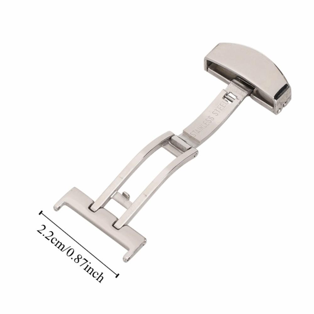 Silver Color Watchband Clasp Single Fold Deployment Clasp Replacement Accessory  Watch Replacement