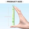 Portable Foldable Toothbrush Space Saving Design Anti Slip Handle Y Shape Hanging Loop Compact Storage Solution